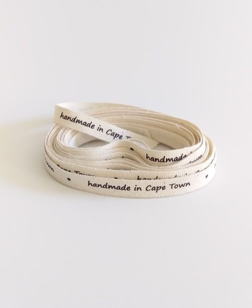 handmade in cape town cotton tape 5m